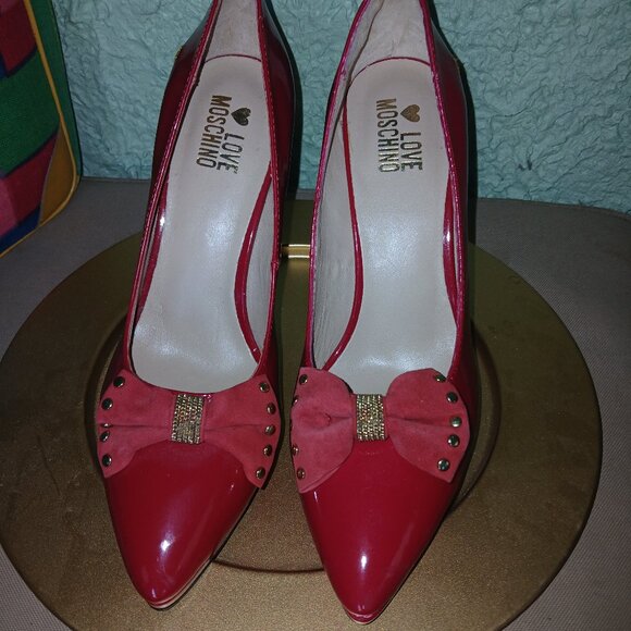 Love Moschino red heels - Picture 2 of 12